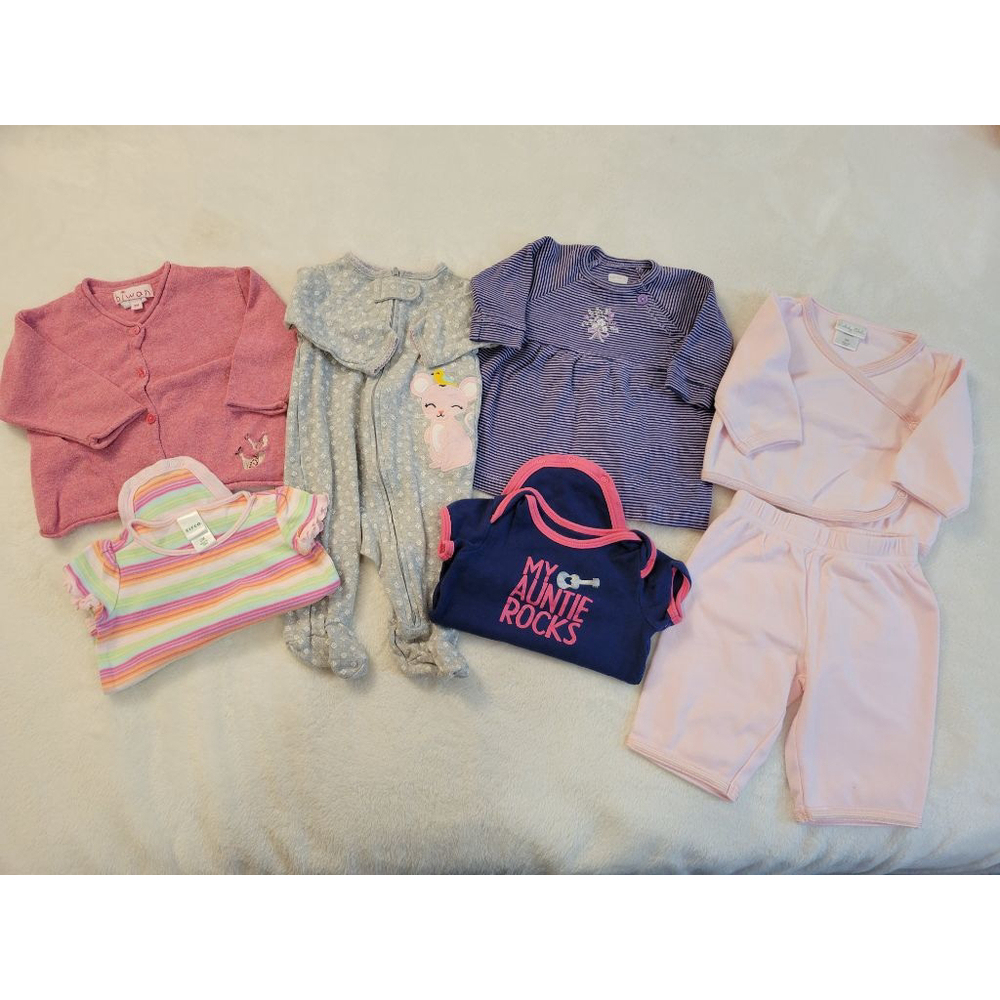 Baby Girl 3M Bundle | 7pc Lot Carter’s Circo Lullaby Club